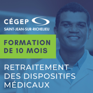 Le Cégep Saint-Jean-sur-Richelieu offre une formation en mode hybride sur le retraitement des dispositifs médicaux – Stérilisation
